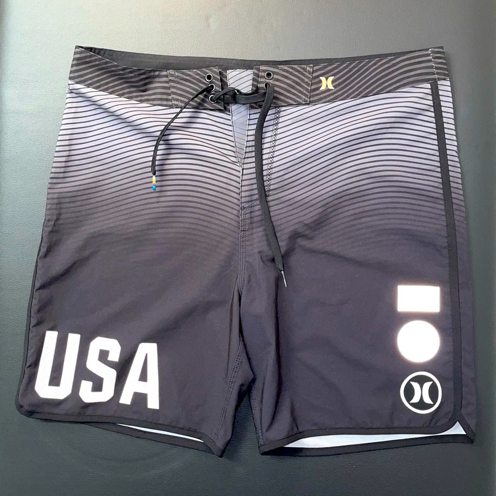 NWOT Mens Olympic Hurley Swimming Trunks. Never worn.